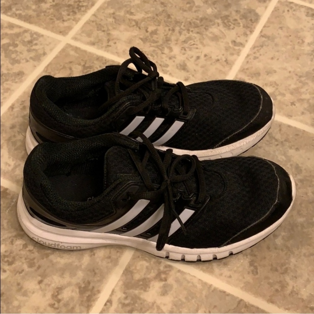 Adidas Cloudfoam Black and White